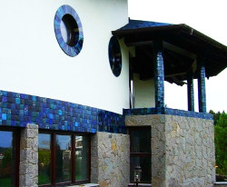 Облицовка жилого дома фасадной керамикой