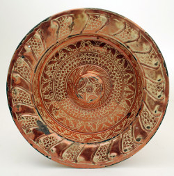Тарелка – образец испано-мавританского фаянса